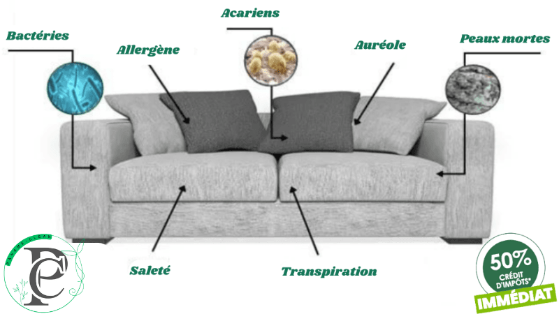 Nettoyage canapé
