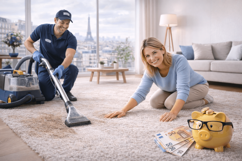 Nettoyage moquette Paris